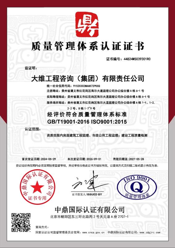 大维工程咨询（集团）有限责任公司