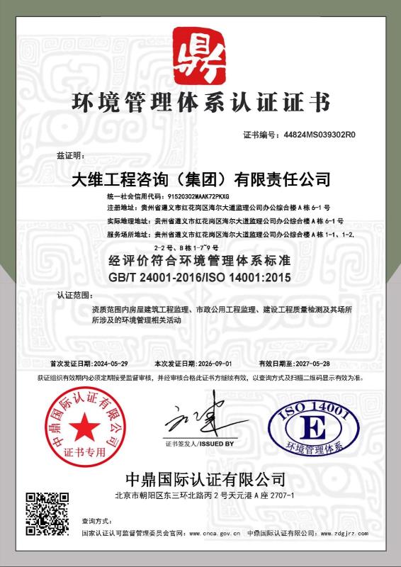 大维工程咨询（集团）有限责任公司